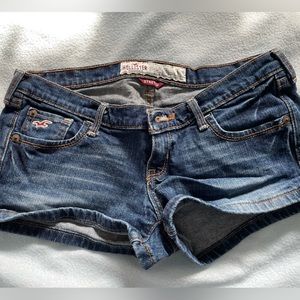 Hollister jean shorts - size 1